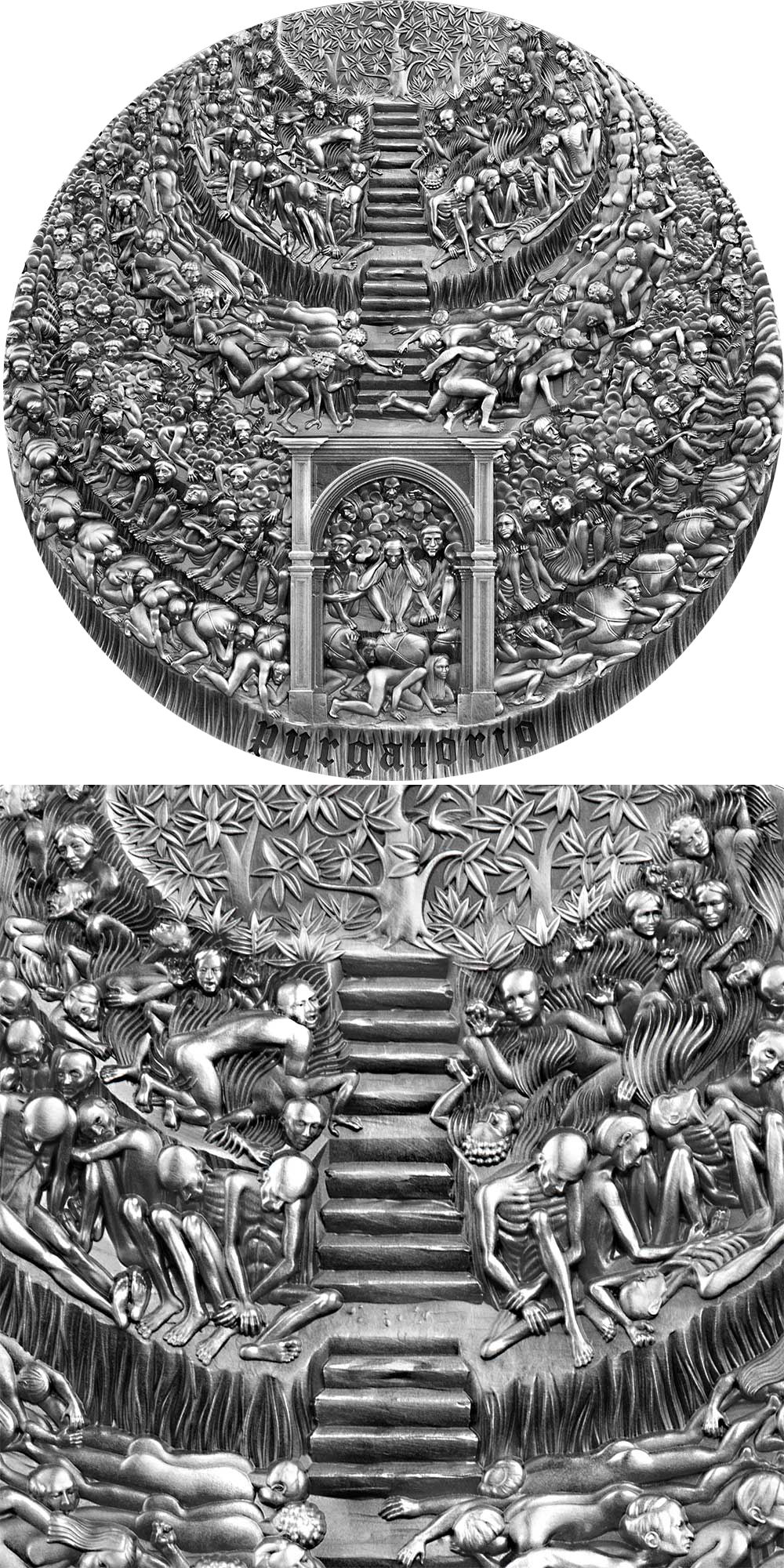 Purgatorio Silver Coin